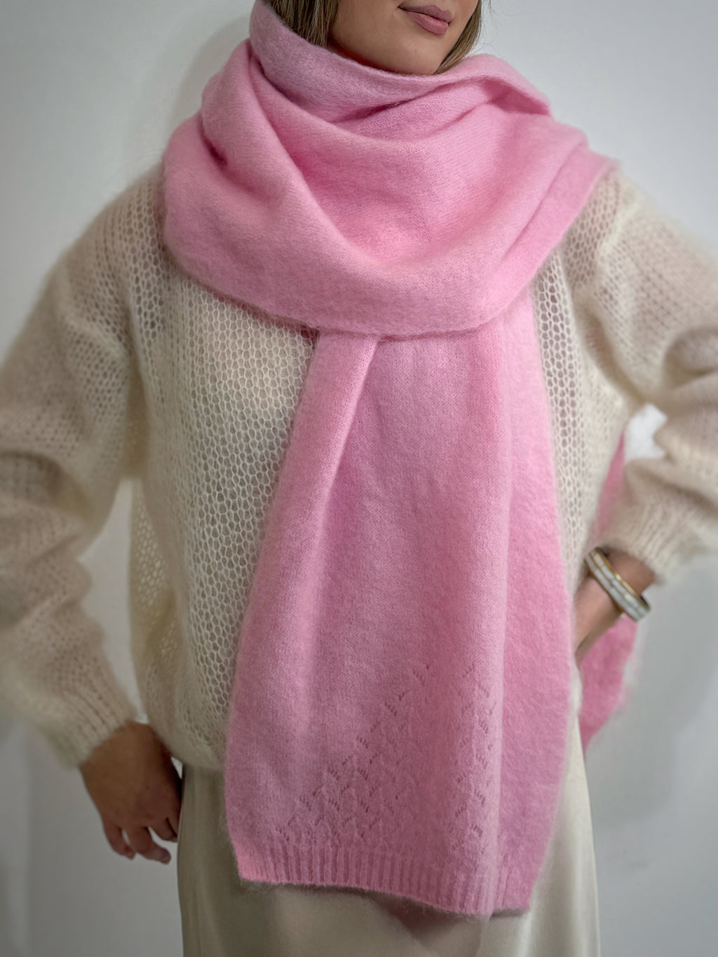 Cotton Candy Šalikas